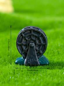 12pcs/Set Mini Fairy Garden Decorations Flowers & Plants Landscape Ornaments For Potting, Lawn, Bridge, Waterwell, DIY Garden Pond Decor, Miniature Statues