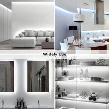 1M/2M/3M/4M/5M/10M/15M Faixa de LED Branco/Branco Quente 2835, 30 LEDs/M, Para Quarto, Sala de Estar, Iluminação, Decoração, Backlight, Bottom de TV