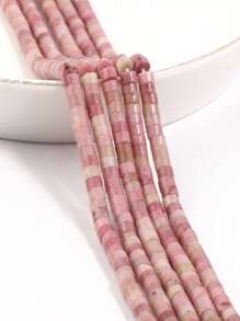 50pcs 2*4mm Round Agate, Turquoise, Quartz White Beads, DIY Bracelet Spacer Beads