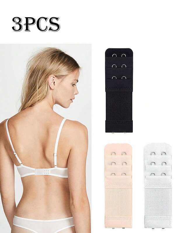 Women's Adjustable Elastic Bra Extender, Made Of Comfortable Material With Optimal Elasticity, Stable And Comfortable Fit Suitable For Most Women