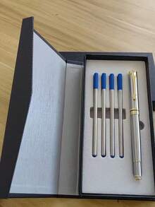 [Customization] Offer 1pc High Quality Customized Ballpoint Pen, With 1pc Gift Box Pocket Clip - Smooth Writing, Refillable Midi, Elegant Gift Box, 5pcs Extra Refills, Personalized Business Gift - Unique, Thoughtful For Colleagues, Friends, Family, Christmas, Father's Day, Thanksgiving, Back To School, For For University, High School Senior High School Students, College Students, University Students, Freshman, Sophomore, Underclassmen, Season Picks, Office & School Supplies, Customized Ballpoint Pens,Office Decor - Multicolor - View 82