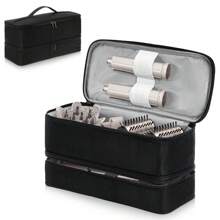 Estojo de Viagem Portátil de Grande Capacidade para Secador de Cabelo e Acessórios, Nécessaire, Bolsa de Toucador, Ferramentas de Penteado, Essencial para Viagens, Presentes de Feriados (Dia dos Namorados, Natal, Dia das Mães)