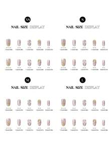10pcs Purple Butterfly Summer Nail Art 3D Ice Flower Rhinestone Handmade Acrylic Press On Nails, Simple Cute Floral Decoration Short Oval Fake Nails, With Jelly Glue And Nail File, DIY Nail Art Supplies