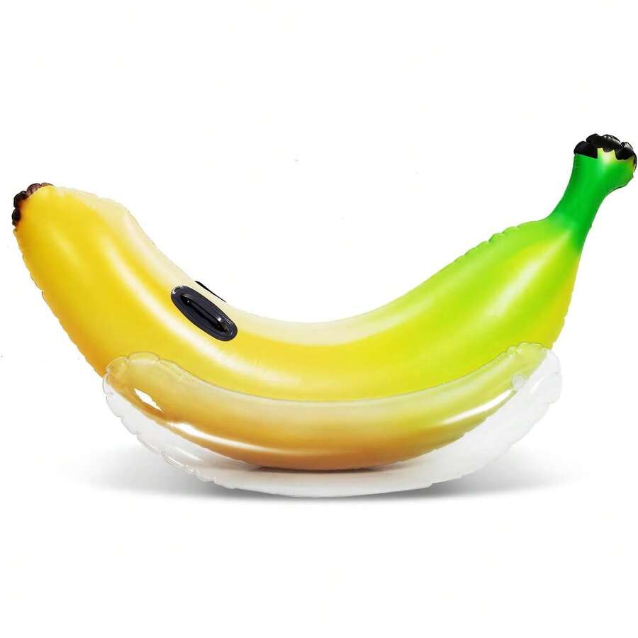 2025Hot SaleSloosh Inflatable Banana Pool Float - Ride On Banana Pool Floats Funny Swimming Pool Party Decorations - 1 - View 1