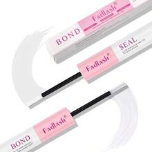 Pegamento y sellador para pestañas individuales de 10ml, súper resistente para kit de extensión de pestañas DIY, aguanta de 48 a 72 horas, resistente al agua, pegamento para extensiones de pestañas en racimo - Claro - Ver 7