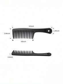 这款 3 件宽齿防缠结发梳是专为卷发、长发和湿发设计的造型梳。这是一款适合男性、女性和儿童的专业护发工具。这是一款顺滑且不会损伤头发的家用沙龙发梳。它是一款防静电按摩梳和便携式旅行发梳。它是护发和造型的必备品，返校、发梳、顺发刷、球刷、迷你发刷、发刷套装、木梳、梳子、光滑后刷、发刷、边缘刷、刷头发、发梳、发刷套装、梳头发、迷你发刷、顺发刷、美发产品、美发工具、美发用品、护发、卷发刷、理发师、理发配件、美发设备