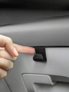 1/2/4 Pieces Car Storage Hooks - Compact Wall Mount Glove Box And Interior Accessories Organizer, Plastic. For Women Storage Organizer Travel Essentials Back To School Dormitory Storage