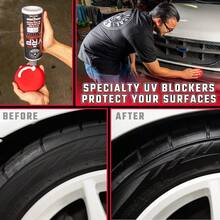 Chemical Guys VRP Vinyl, Rubber And Plastic Non-Greasy Dry-To-The-Touch Long Lasting Super Shine Dressing For Tires, Trim And More, 16 Fl Oz (3 Pack) - 16 Ounce (Pack Of 3) - View 4