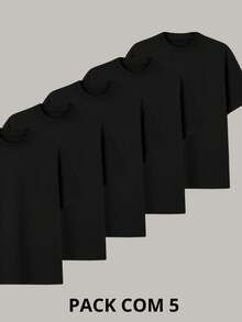Kit Of 5 Premium Men's Oversized T-Shirts, Trap Street Style, Gringa Bodybuilder, Valentine's Day - 5個 - 查看 1