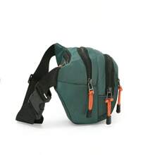 Oxford Waterproof Mobile Waist Bag For Men Multifunctional Large Capacity Fanny Pack Wear-Resistant