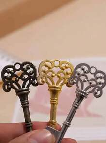 Cavatappi apribottiglie a forma di chiave corona vintage, adatto per campeggio all'aperto, celebrazioni di vacanze, feste di compleanno, matrimoni e regali di compleanno
