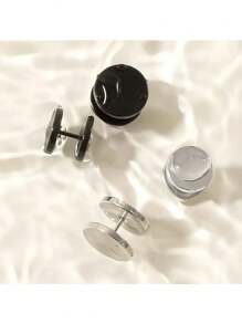 2 Stück minimalistische spiralförmige Schnalle Ringe - ohne Nähen lösbar zum Befestigen von Kragen und Manschetten, geeignet für Pullover Knöpfe - modische dekorative Knopfaccessoires, nagel- und nahtfreie Dekoration, abnehmbar für rutschfesten Kragen, hochgerollte Ärmel zum Fixieren von Röcken, Taille und Hosenbeinen, verkürzt und fixiert