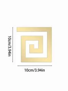 Juego de 10/20 pegatinas con espejo autoadhesivo - Tamaños versátiles de 5/10 cm para una fácil decoración del hogar, perfectas para la sala de estar, el dormitorio, los bordes de los gabinetes y las ventanas, pegatinas, decoración de pared, artículos de decoración de primavera para renovar su hogar, pegatinas de decoración de fiestas, regalos de cumpleaños y graduación, pegatinas de espejos de pared de acrílico para la decoración de la habitación