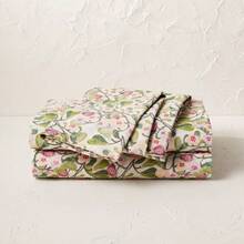Printed Cotton Percale Sheet Set - Opalhouse Designed With Jungalow - Green - View 1