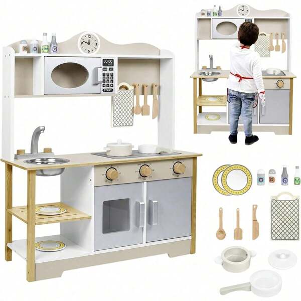 TATIVALO Productos de juguete de cocina para niños