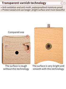 1 قطعة إطار خياطة متعدد الوظائف من الخشب عالي الجودة بلون بيج للتطريز اليدوي، قابل للتدوير، سهل التركيب، مناسب للخياطة من زوايا مختلفة، يأتي مع 1 حلقة تطريز