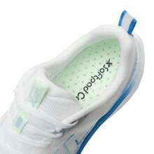 XTEP أحذية جرى مبطنة وقابلة للتنفس من KunPeng، للرجال، للخارج/الطرق 875219110025 - الأبيض الكلاسيكي/الأخضر القزم/الأزرق السماوي البحري - مشاهدة 6