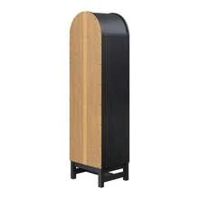 Narrow Arch Bookcase, Rich Black Finish - giàu đen - Xem 10
