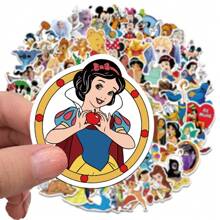 Disney 100pcs Disney Cute Character Cartoon Movie Graffiti Stickers Decorate Phones, Computers, Water Cups And Helmets A Special And Creative Gift