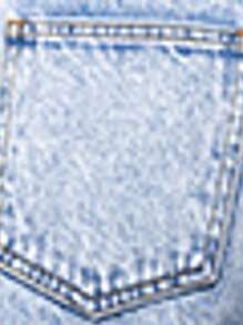 Damskie, casualowe, proste, jeansowe szorty do połowy uda z nadrukiem w płatki śniegu