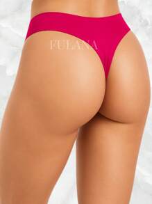 Kit até 12 Calcinhas Fio Dental Sem Costura Corte A Laser Premium - Fio Mamut