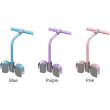 Multifunctional Pedal Resistance Rope, 6 Tube Tension Rope Pull Up Pilate Equipment Yoga Tension Rope Leg Trainer Workout Full-Body Fitness(Pink)