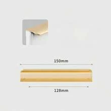 1 Pc Aluminium Alloy Hidden Furniture Door Handles Side Mount No Drilling Installation Wardrobe Cupboard Pulls Cabinet Drawer Knobs Furniture Hardware