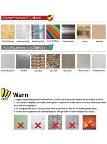 10pcs Self-Adhesive Kitchen Mosaic Tile Sticker Splashback Decoration Bathroom Adhesive Wall Vinyl Waterproof PVC Wallpaper Panel