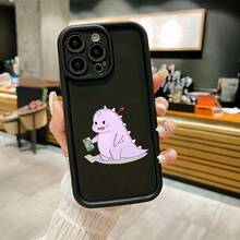 1pc Funda de Teléfono de TPU con Patrón Lindo, fundas, fundas para , Diseño de Compromiso de Estilo Cómic Adorable para Fundas de Teléfono Compatibles con los Modelos de  11 a 16, Incluyendo las Versiones Pro y Pro Max. - Color mixto 2 - Ver 5