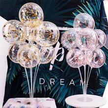 2/4/6 Sets Balloon Stand Kits, Balloon Sticks Holder With Base For Table Graduation Birthday Gender Reveal Party Decorations,Graduation Party Decorations Wedding,Halloween, Christmas Decorations(Reusable)