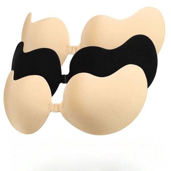 1pc Thick Invisible Adhesive Bra/Breast Lift Tapes, Suitable For Dresses, Enhances Cleavage, Lifts And Shapes Petite/Small Bust