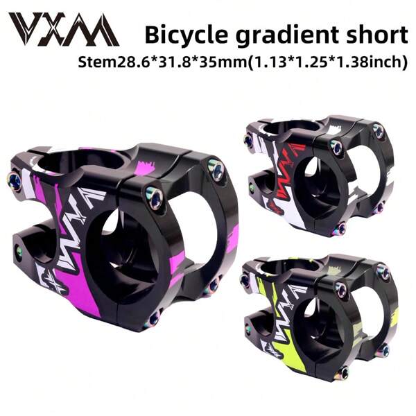 VXM-MTB Ultra-Light Handlebar Stem, 35mm Handlebar, CNC, 0 Degree Rise, Bicycle Bracket, FR AM Offroad, 31.8mm, 28.6mm Fork Tube, Mountain Bike Accessories