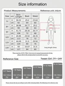 Purple Bow Embroidered Mesh Elegant Party Christmas Wine Red Princess Dress, Suitable For Girls Birthday Party, Banquet, Evening Gala, Flower Girl, Bridesmaid, Wedding, Thanksgiving, Graduation - Purple - View 8