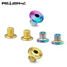 Risk Cycling Titanium Alloy Screws For Brake Cylinder Heads Of Mountain Bikes, Integral And Split Oil Chamber Cover Screws, SLX/XT/XTR Fixed Titanium Screws