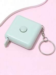 1pc 59.06-Inch Mini Retractable Tailor Sewing Body Measuring Tape, Dual Scale For Sewing, Knitting, Crafting, Random Color Tape Measure