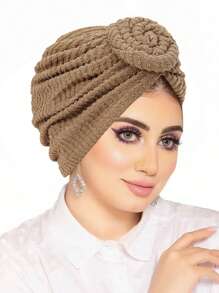 1 buc. Turban elastic pentru femei - Design răsucit, pălărie ușoară și caldă de iarnă pentru petreceri dansante și ieșiri casual, opțiuni multicolore (doar spălare manuală), accesoriu elegant pentru cap, eșarfă versatilă, croială perfectă
