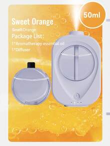 Rechargeable Aroma Diffuser, 4 Modes Essential Oil Diffuser, DIY Air Freshener Diffuser, Home/Car/Room Fragrance Diffuser, Wall Mounted, Air Purifier, Automatic Diffuser, Toilet Deodorizer Fragrance Humidifier - Multicolor - View 10