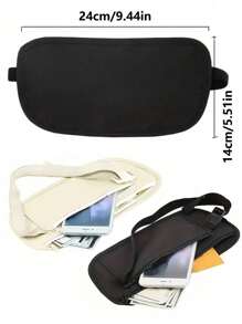 1 peça Mini Pochete, Pochete Impermeável Moderna com Alça Ajustável, Bolsa Versátil para Passaporte, Bolsa para Férias de Primavera, Material Escolar, Bolsa de Academia, Bolsa Lateral, Mini Bolsa, Cinto, Bolsa Masculina, Bolsa Esportiva Essencial para Formatura