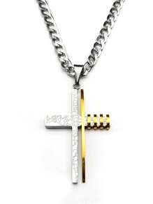 Christ Jesus Pendant Necklaces For Men Women Stainless Steel Religious Christian Heavy Man Necklace Jewelry