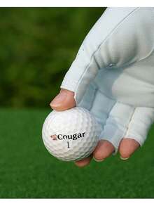 1 pieza Bolas de golf de Jaguar de doble capa, bolas de práctica y partido, próximas bolas - Blanco - Ver 5