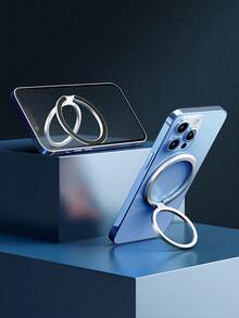 可拆卸磁吸式 MagSafe 手机指环支架 - 带可拆卸指环支架和磁吸折叠支架的手机指环夹，兼容 和安卓手机，是生日、送给家人和朋友的理想礼物 - 彩色 - 查看 7