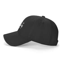 Printed Funny My Bloody Valentine Crewneck Classic Sandwich Baseball Cap - Adjustable Washed Dad Hat - Breathable, Lightweight & Durable - Unisex Outdoor Sports Trucker Hat & Casual Wear Fisherman Hat - 黑色 - 查看 4