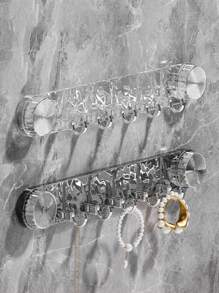 Rotating Suction Cup Corrugated Hook Hook, Punch-Free Strong Load-Bearing Bathroom Toilet Wall Seamless Hook