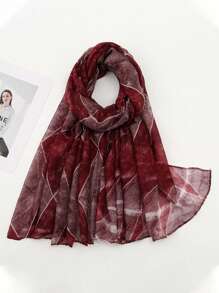 1 pièce Nouveau foulard dégradé balinais d'été pour femmes, foulard musulman fin et élégant pour les cheveux, écharpe longue pour la vie quotidienne, les voyages, la photographie, la protection solaire. Cadeau de festival familial