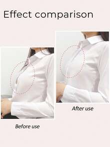 2 rollos de cinta adhesiva doble cara impermeable, de fijación fuerte todo el día, diseño transparente e invisible, adecuada para fijar el pecho y la ropa en el escote para evitar la exposición - Multicolor - Ver 6