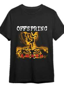The Offspring Smash  Holland Punk Rock Tee T-Shirt 336188   Funny Men'S Short Sleeve Graphic T-Shirt Collection Black PR - Black - View 2