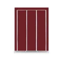 Foldable Wardrobe Closet Organizer Large Cabinet - Óxido marrón - Ver 4