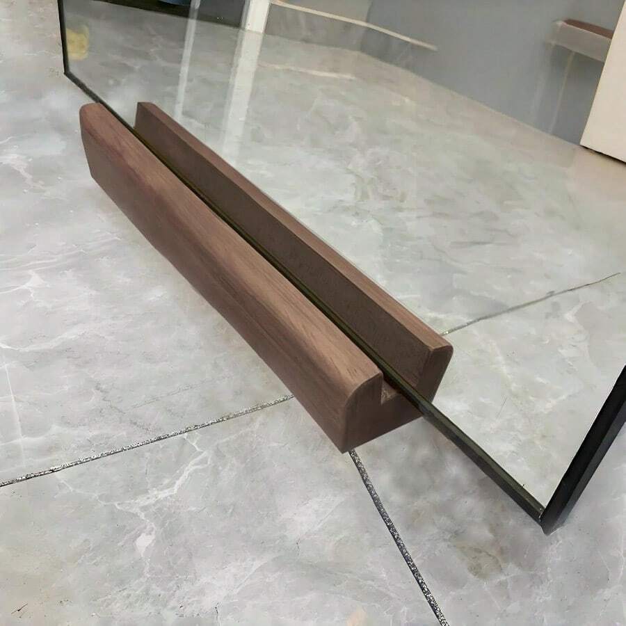 Large Floor Mirror Stand AntiSlip Suitable For Mirror Frames-ZYGSOME - Brown - View 1
