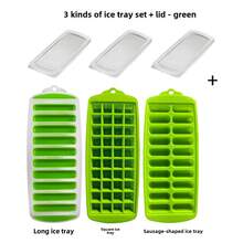 1/3/4 件 Slouchy Person 冰格，长指冰格，适用于瓶装矿泉水及所有瓶装饮料，PP 材质