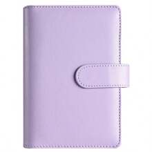 马卡龙活页 A6 笔记本，创意皮革封面活页记事本，现金预算计划日记本学校装饰学校惊喜宿舍装饰返校